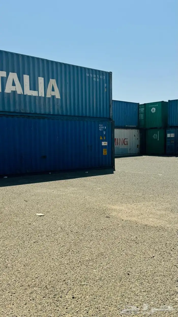 كونتينرات 40 قدم استاندر وهاى كيو 12