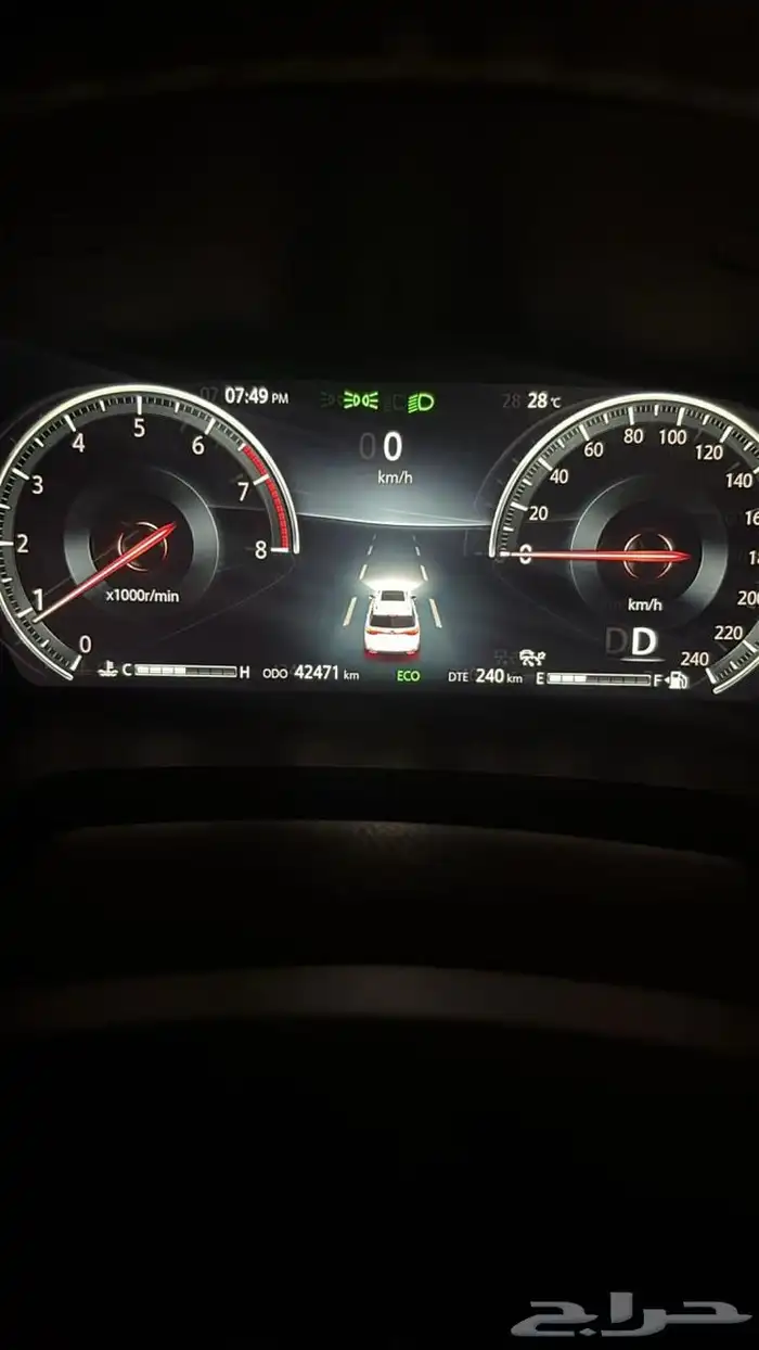 شانجان CS95 اللون اسود موديل 2024 الممشى42480 5