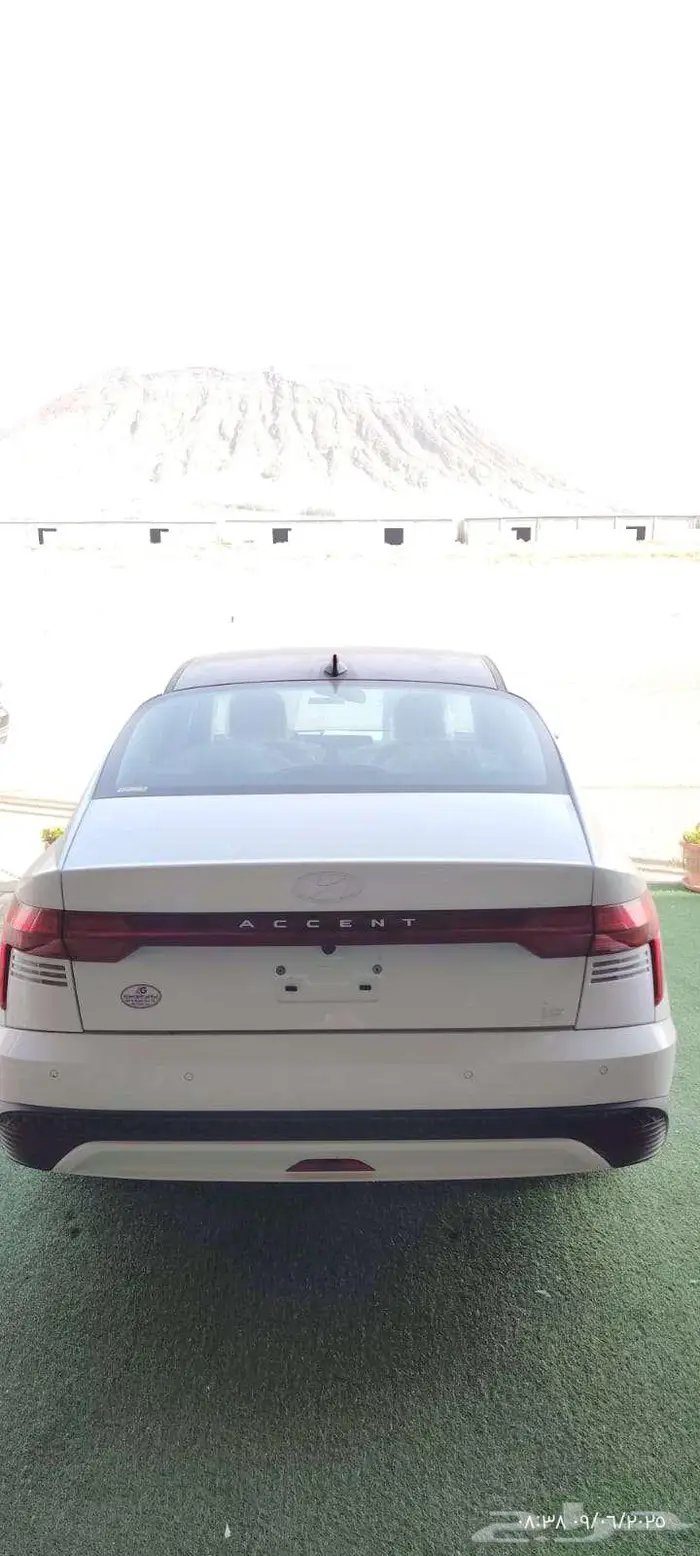 هونداي - اكسنت اسمارت - اللون ابيض 2025 7