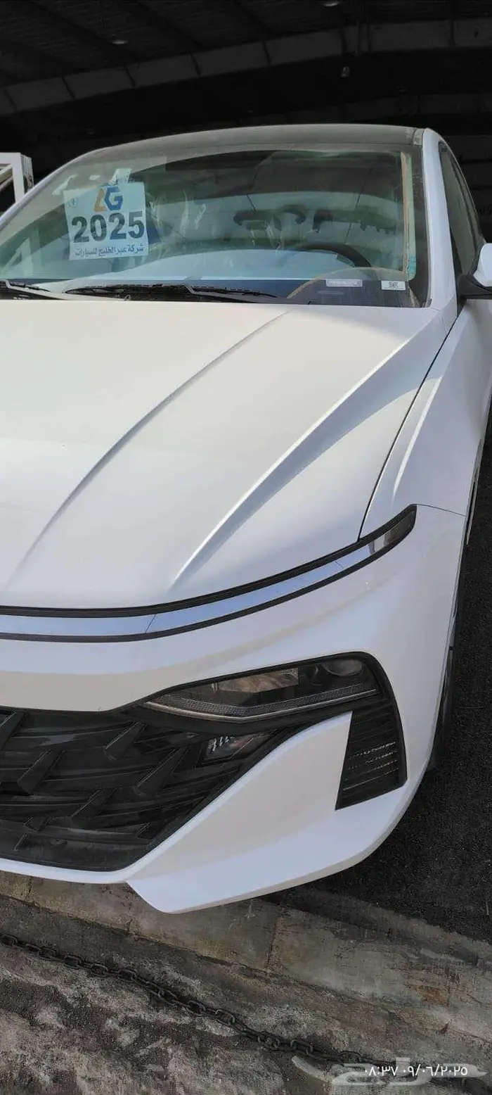 هونداي - اكسنت اسمارت - اللون ابيض 2025 2
