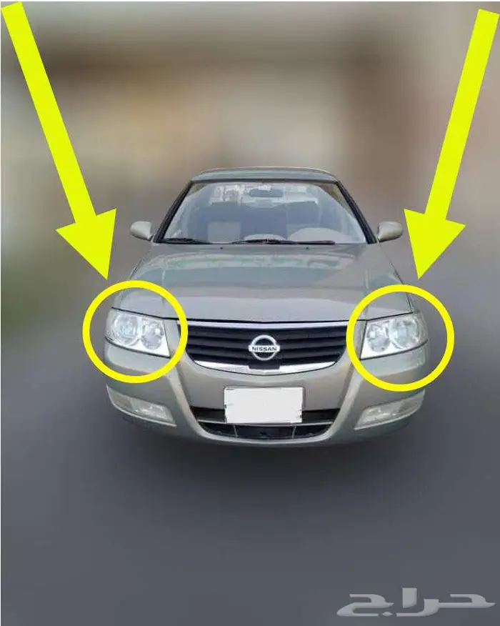 كشافات امامية صني 2011 nissan sunny 2011 head lamp 0