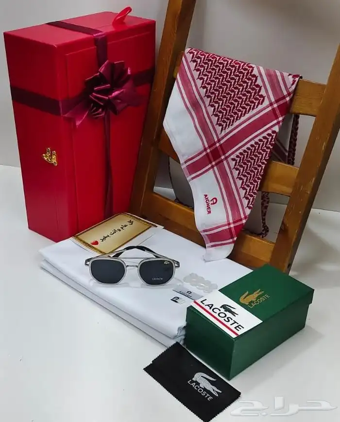 بوكس اجنر الرجالي شماغ وقماش وملحقاتها 3