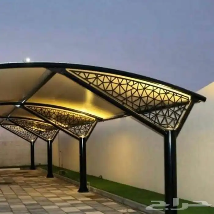 مظلات سواتر تركيب سندويش بنل 6