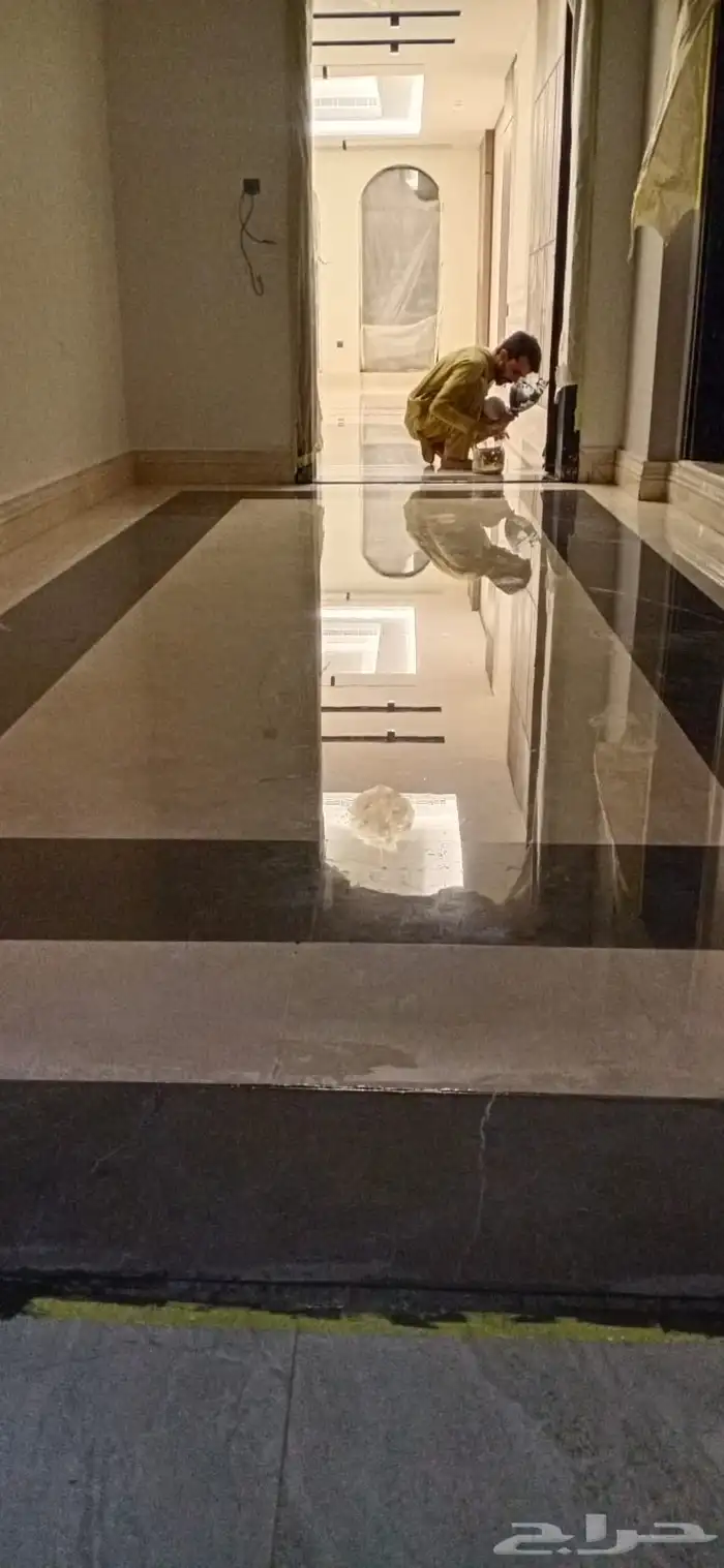 جلي بلاط تلميع رخام 7