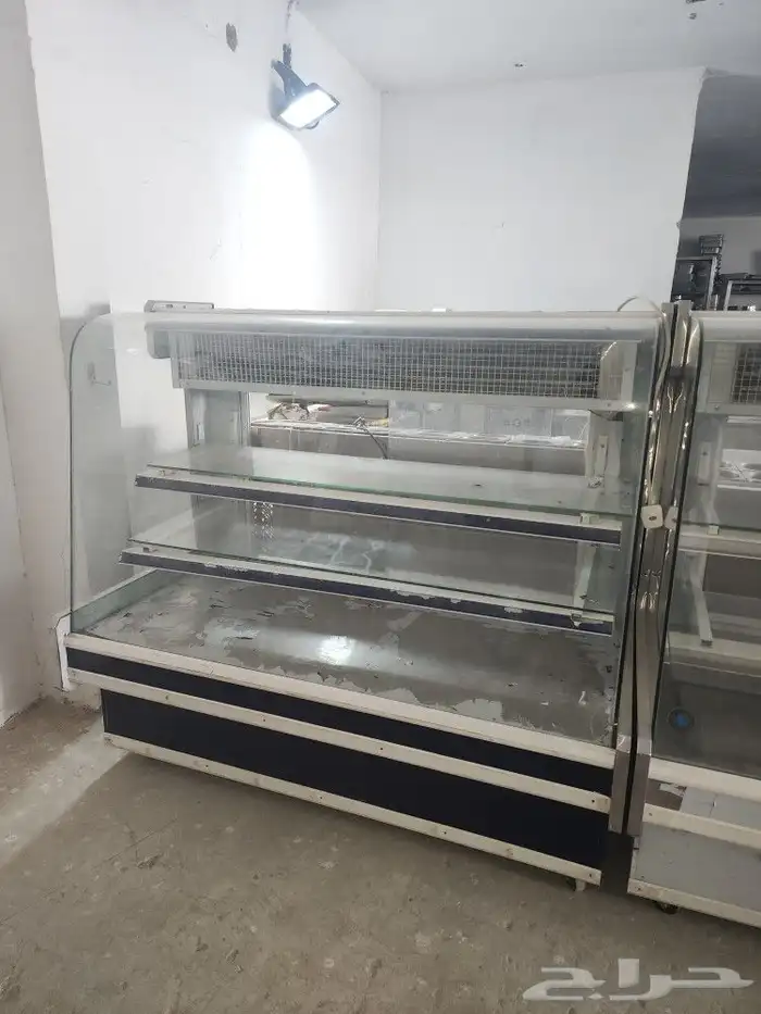 ثلاجات دجاج عرض مستخدمه شبه جديد 0