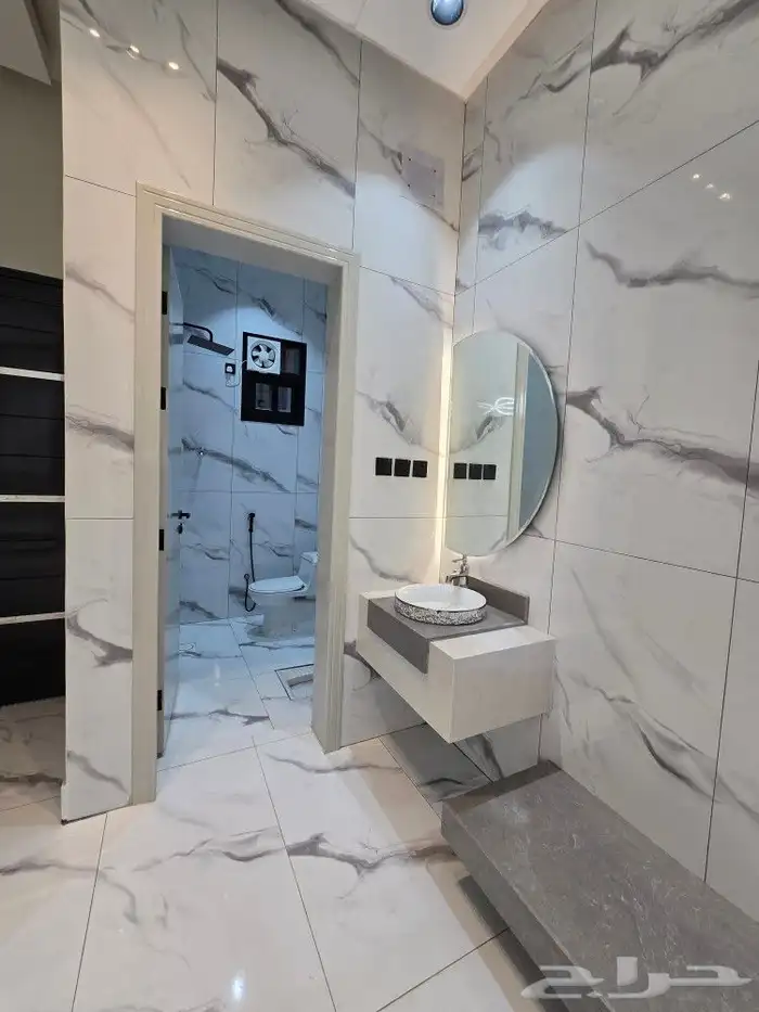 للبيع روف ارضي مع ملحق7غرفVIPحوش مدخل سياره ط الثمانين720ألف 16