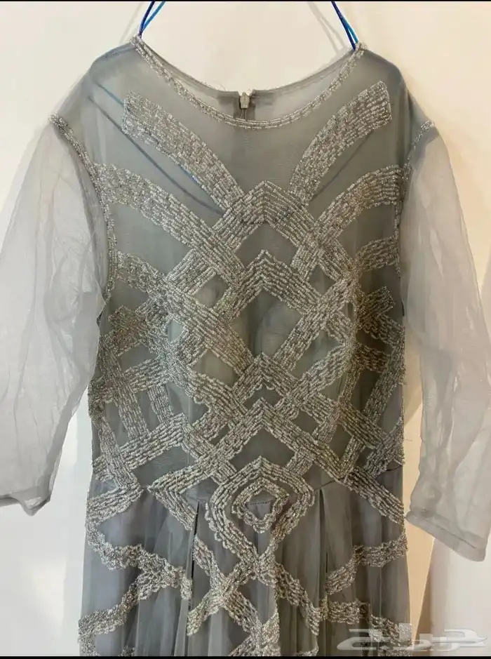 فستان رمادي 3