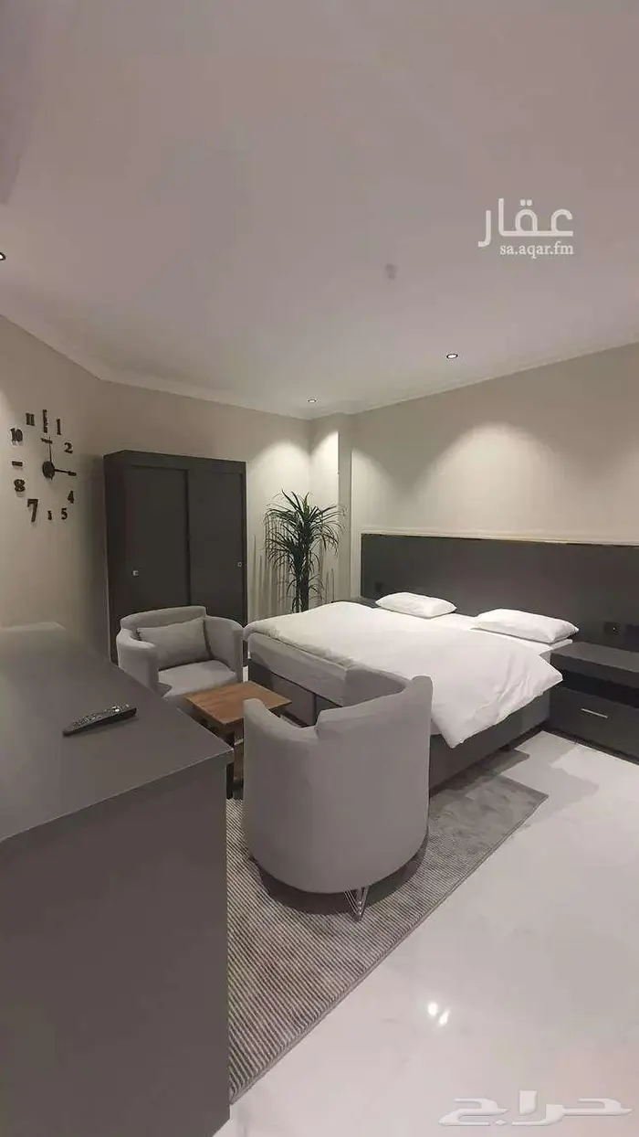 شقق مفروشة للايجار الشهرى مدينه الرياض حى النوذجية 26