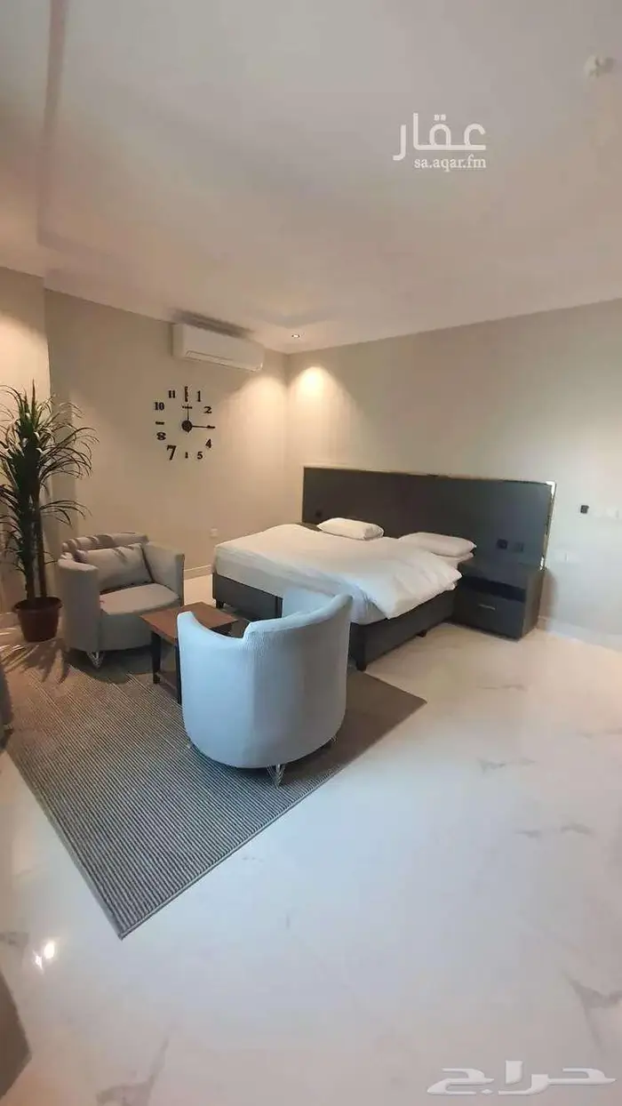 شقق مفروشة للايجار الشهرى مدينه الرياض حى النوذجية 0