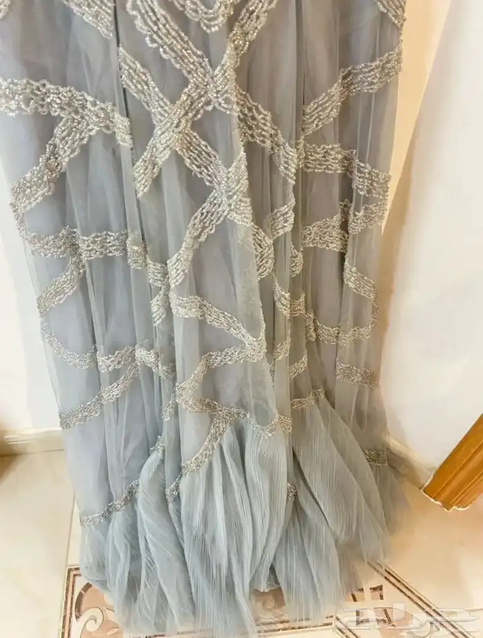 فستان رمادي 1