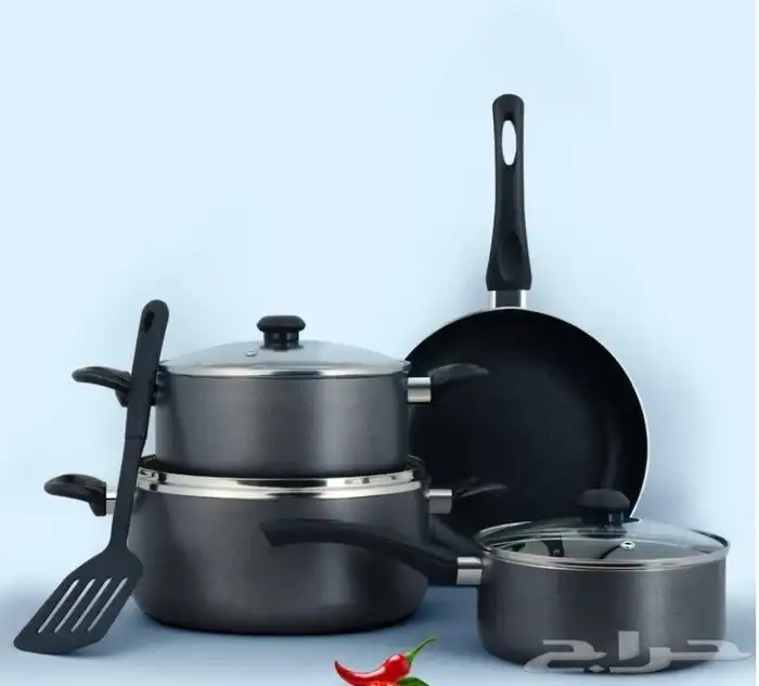 طقم حلل جديد بالكرتونه 0