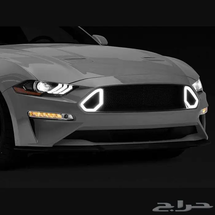 موستنج شبك امامي علوى RTR مع ليد 2018 عرض نهاية العام 6