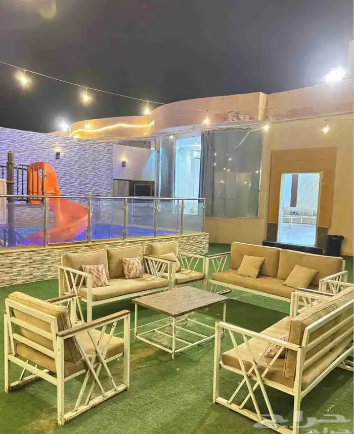 ايجار يومي شاليهات هاواي جنوب الرياض حي عريض 4