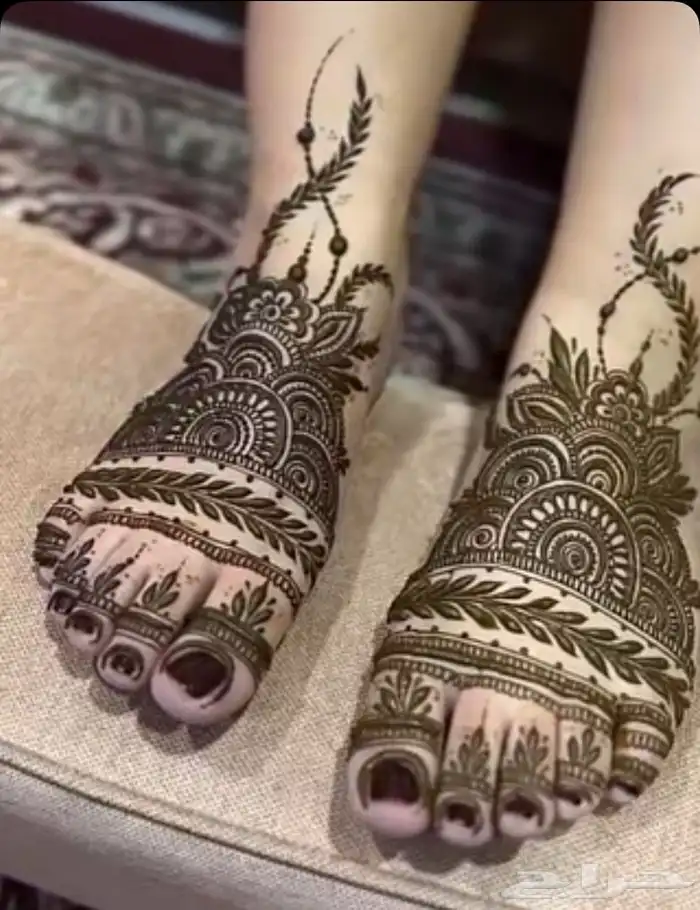 نقش حناء على حسب طلب الزباين والسعر مناسب جدا للجميع 1