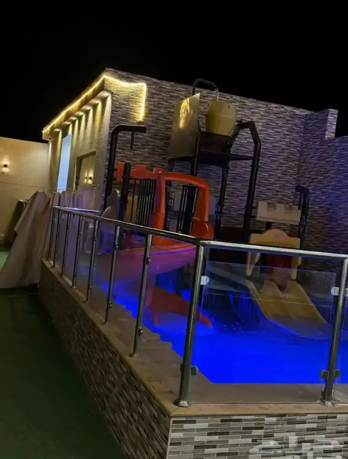 ايجار يومي شاليهات هاواي جنوب الرياض حي عريض 5