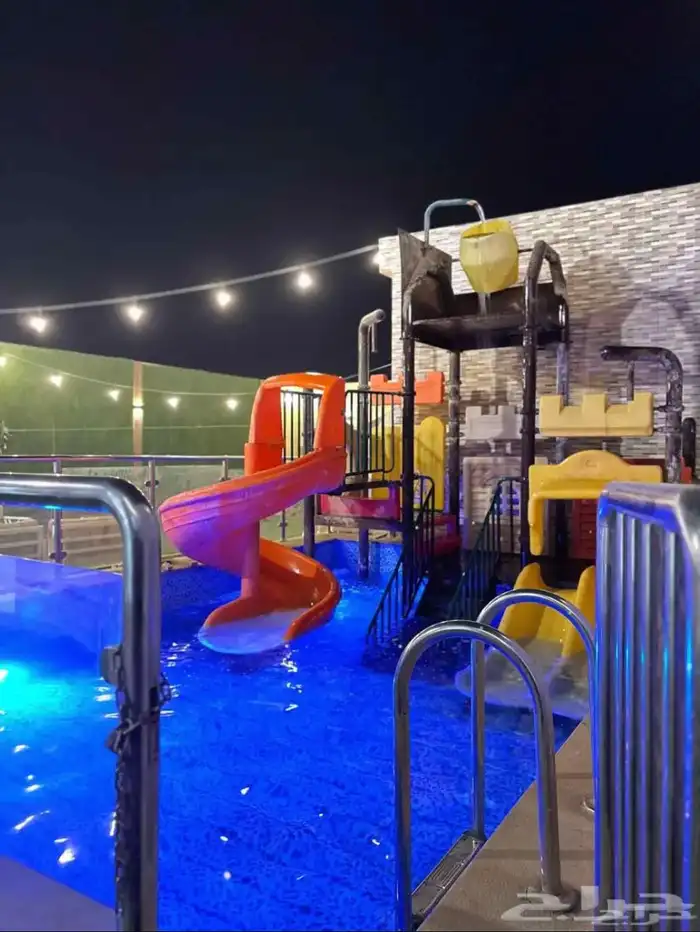 ايجار يومي شاليهات هاواي جنوب الرياض حي عريض 2