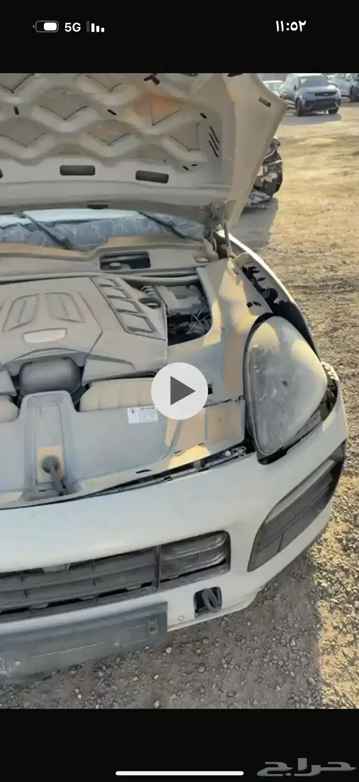 قطع غيار بورش كايين 8 سلندر اس تشليح قمم قاسيون الرياض 2