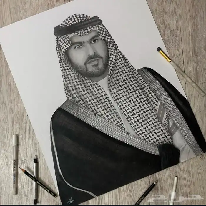 رسام شخصيات رسم بورتريه 6