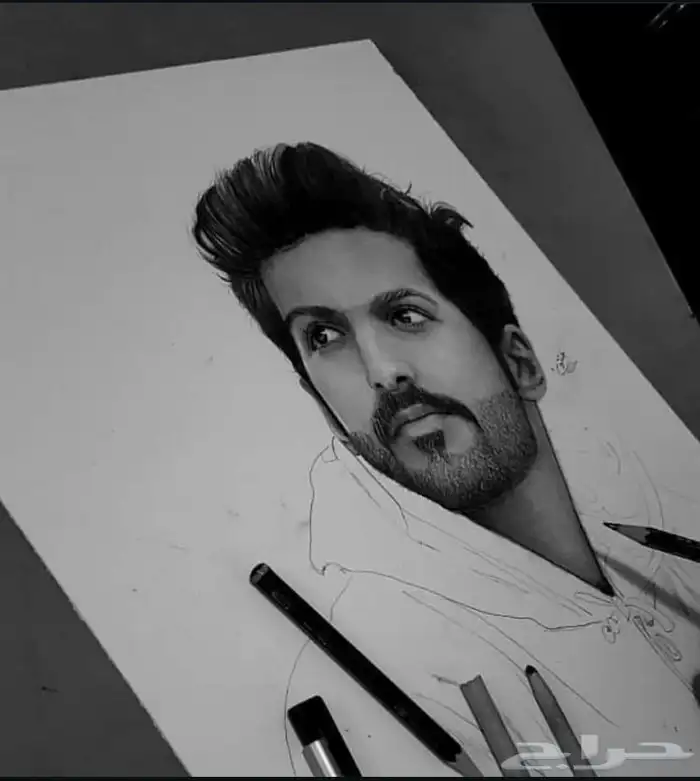 رسام شخصيات رسم بورتريه 11