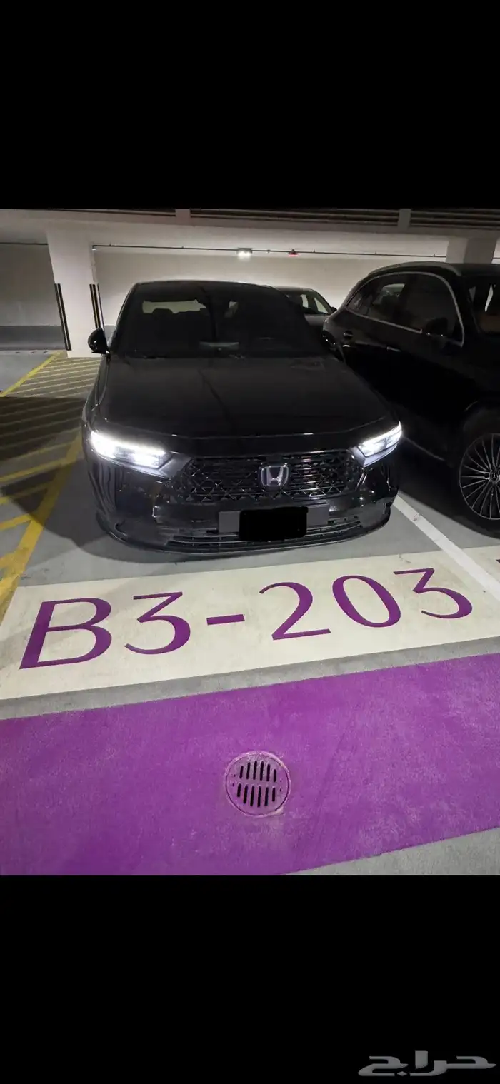 اكورد 2024 سبورت داخلي وخارجي اسود - للتنازل 0