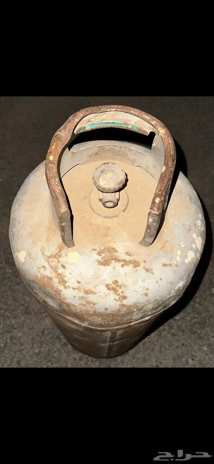 اسطوانة غاز قديمه فضيه طويله غازكو 2