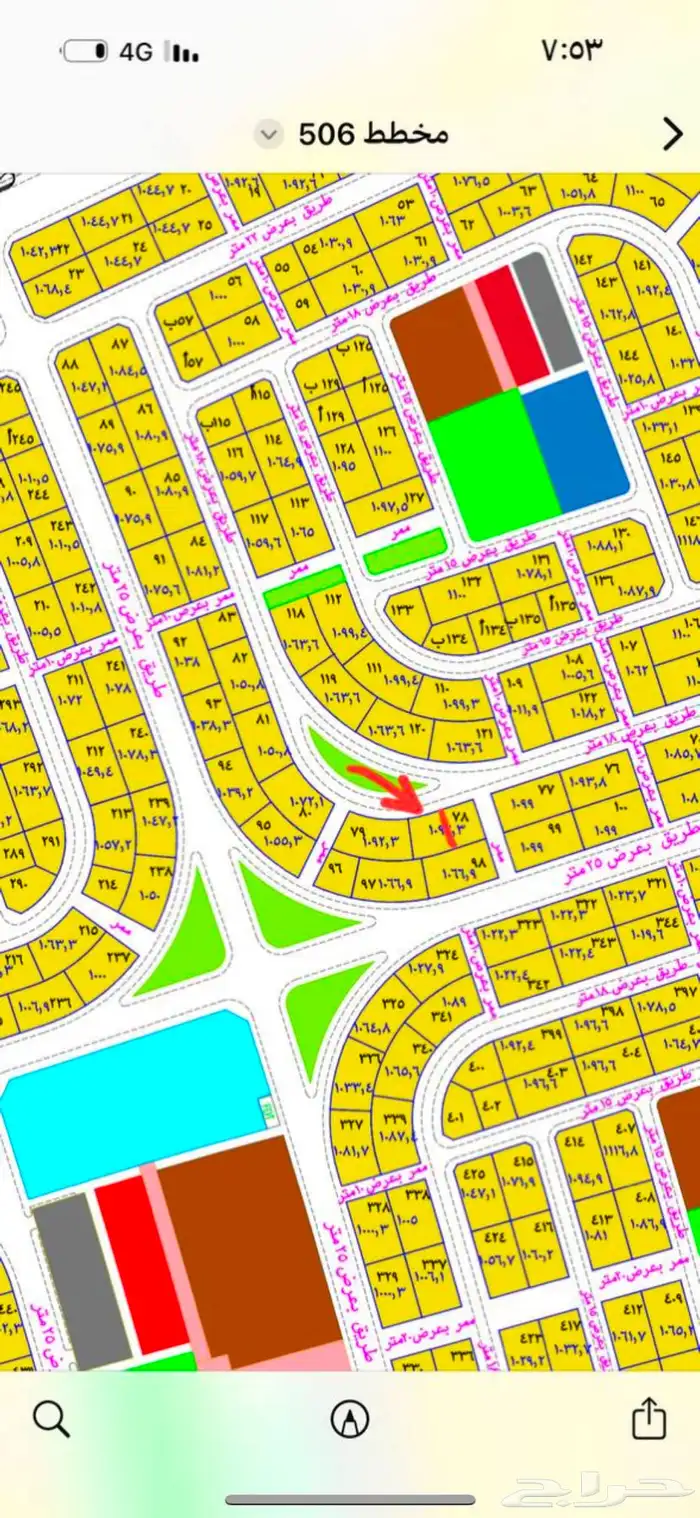 قطعه للبيع بضاحيه الملك عبدالله بجيزان 0