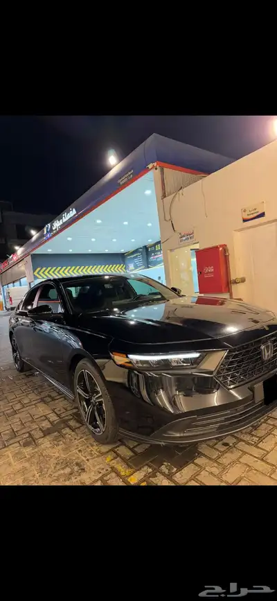 اكورد 2024 سبورت داخلي وخارجي اسود - للتنازل index