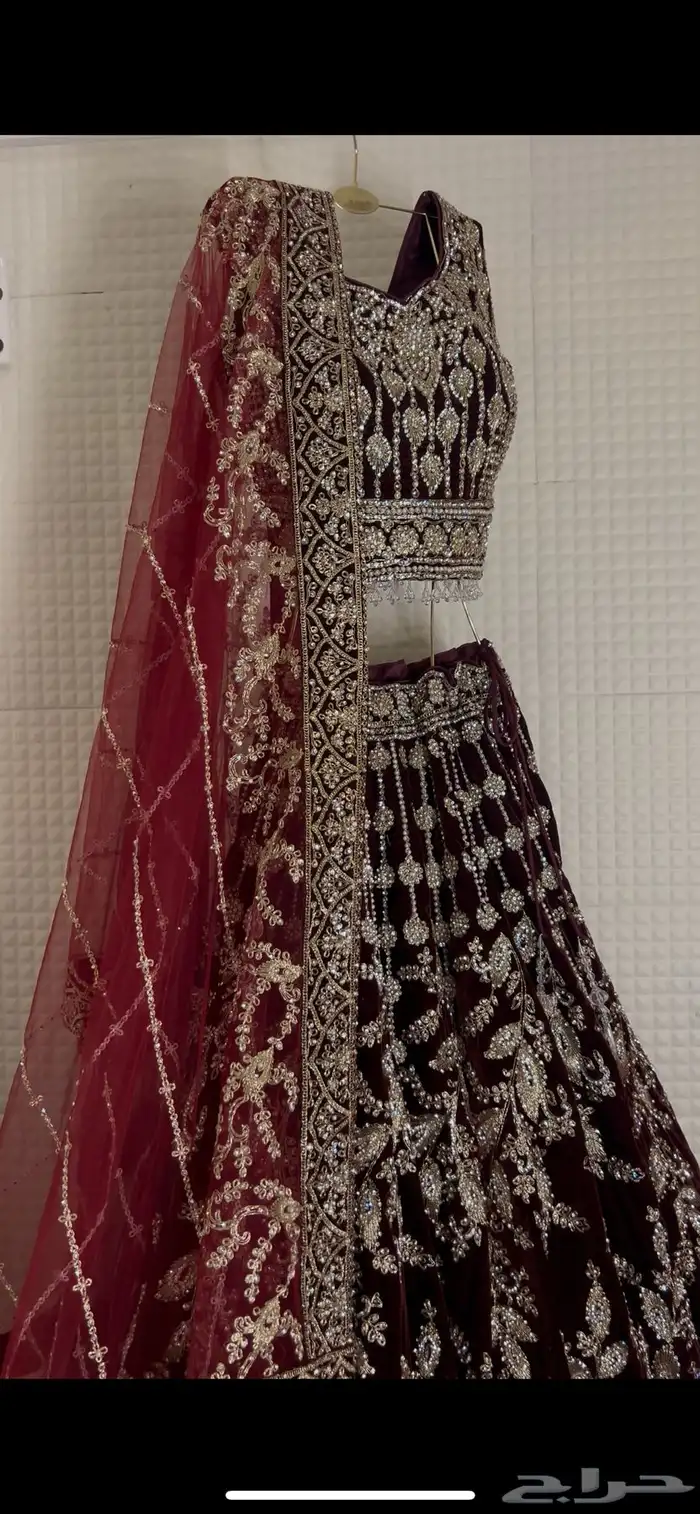 لبس هندي للايجار وبيع يوجد شحن 7