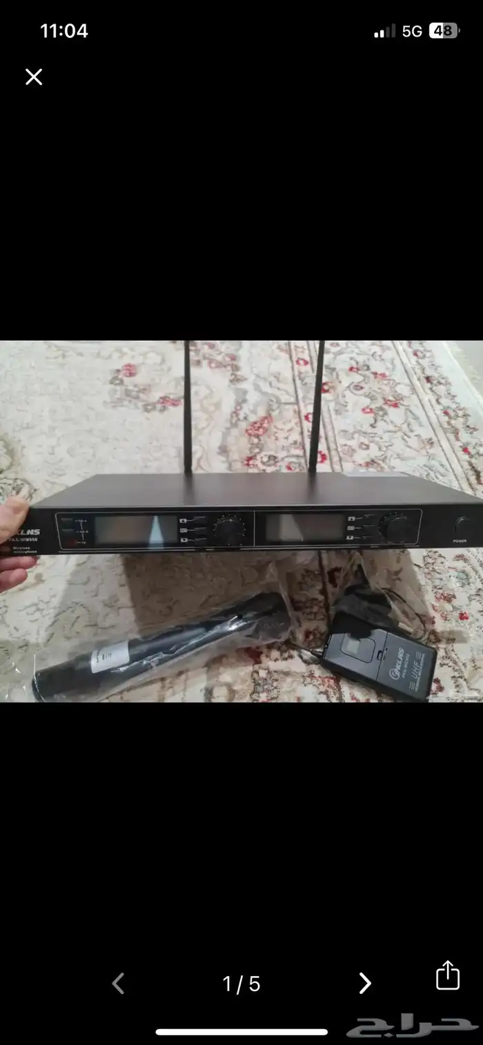 مايكروفون لاسلكي كوري جودة عالية يصل حتى 150 متر آخر حبة 7