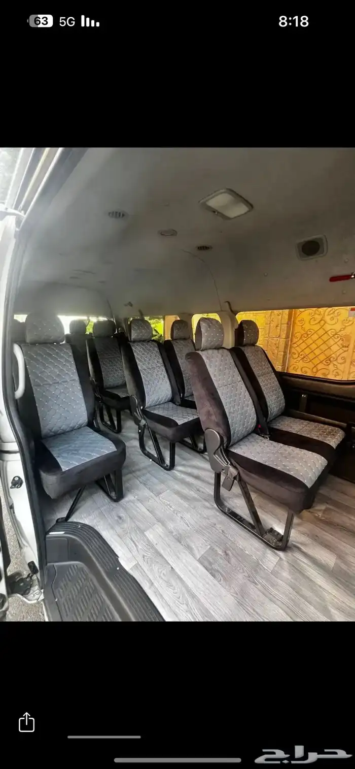باص هايس 2018 للاجار بدون سائق 1