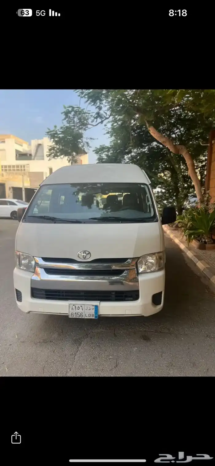 باص هايس 2018 للاجار بدون سائق 0