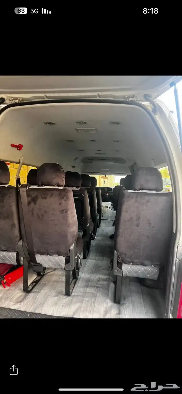 باص هايس 2018 للاجار بدون سائق 3
