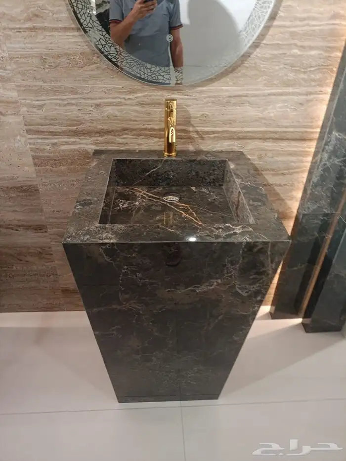 مغاسل بورسلان ورخام طبيعي و صناعي السعر خيال 8