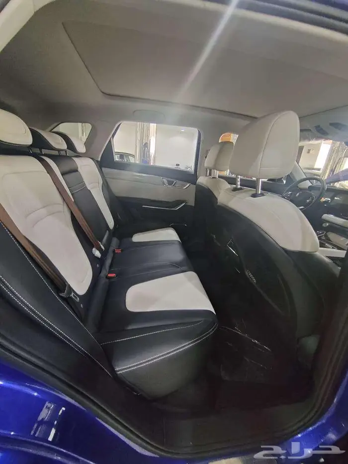 بيستون t99 2023 ليموزين اسود وازرق 6