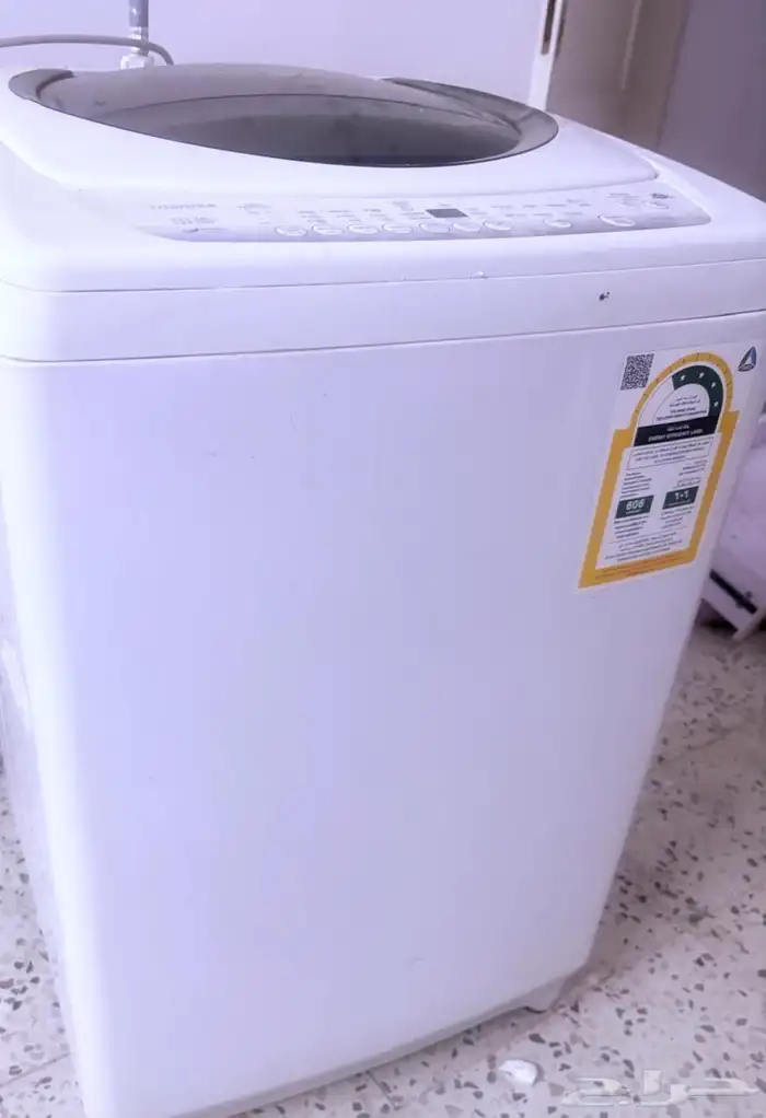 غسالة أوتوماتيكية توشيبا 7.5 كيلو   نظيفة جدا 0