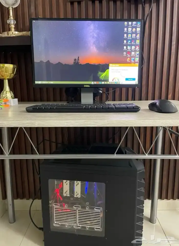 ( جهاز كمبيوتر نظيف متكامل مواصفات عاليه قيمزز PC العاب ) 5