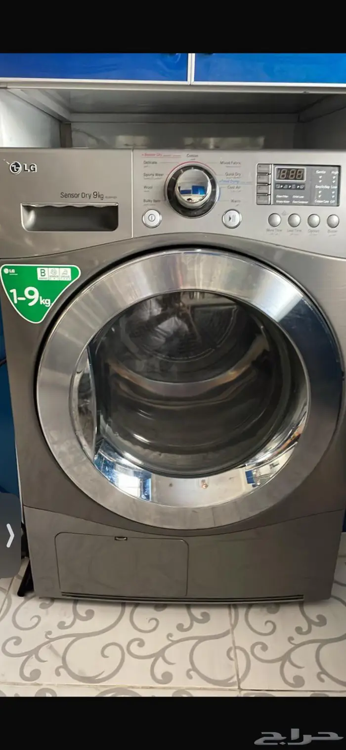 غساله ال جي و نشافه حراريه 0