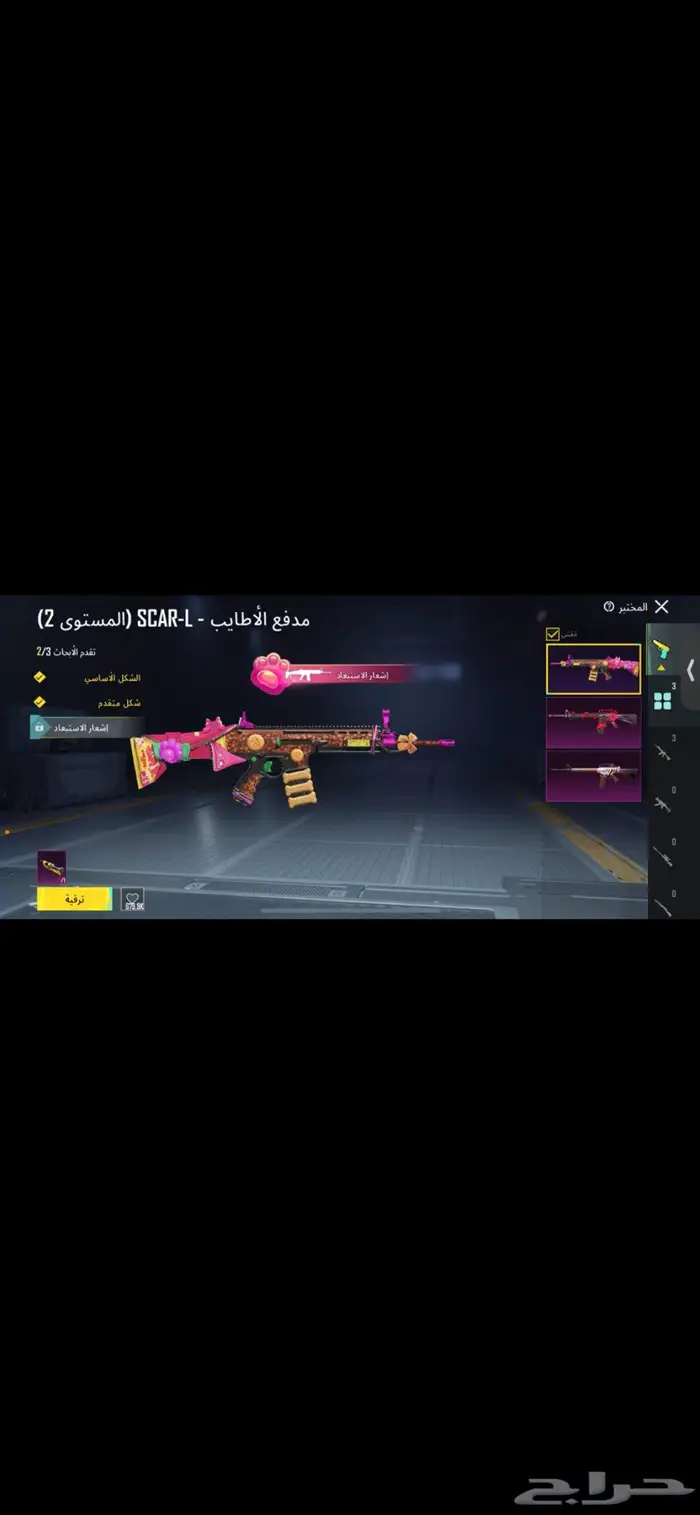 حساب ببجي للبيع 3