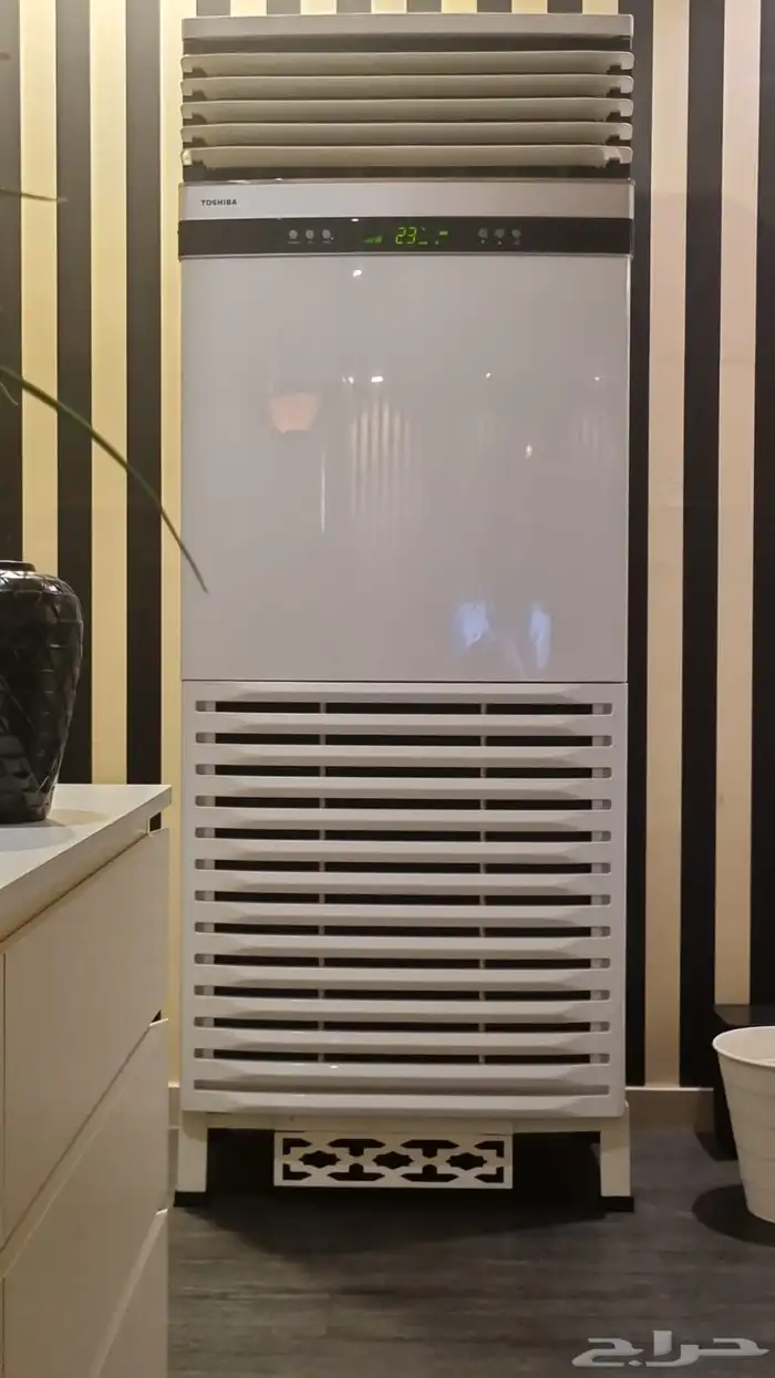 مكيف توشيبا سبيليت شبه جديد دولابي 1