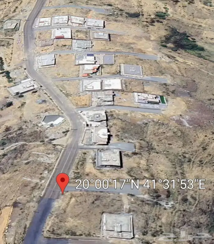 للبيع أرض سكنية بموقع مناسب منطقة الباحة مخطط المراصعة 7