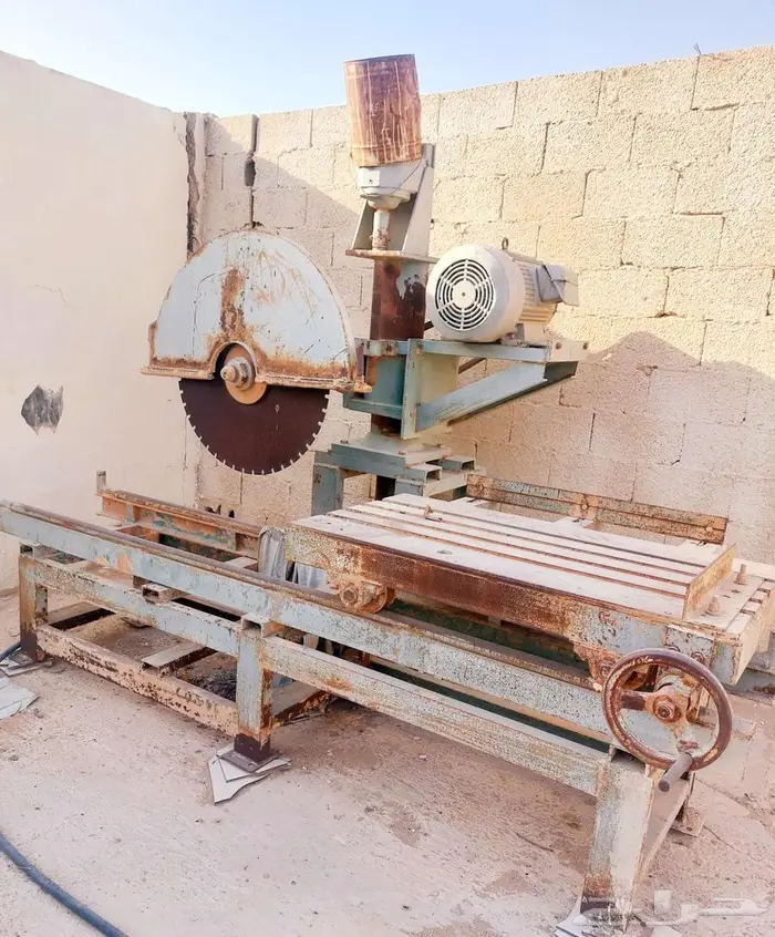 منشار رخام وسيراميك 3 متر للبيع ومنشار حجر 0