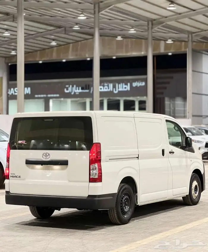 تويوتا باص هايس ديزل 2025 سقف عالي وسقف واطي جير عادي بنك 4