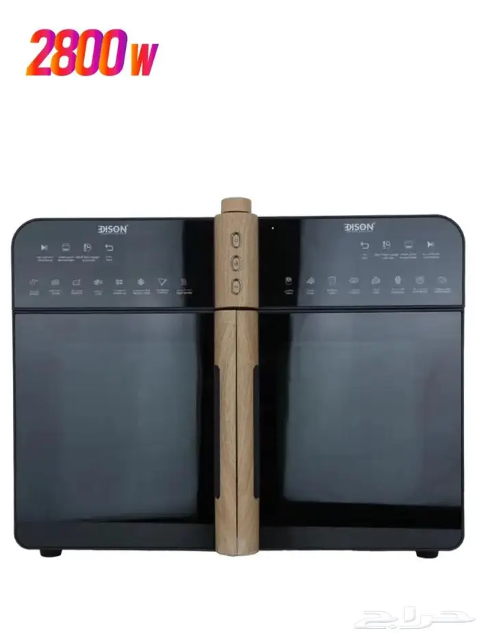 قلاية رابتر المتعددة استيل 16وظيفة يد خشبي 36 لتر 2800 واط 0