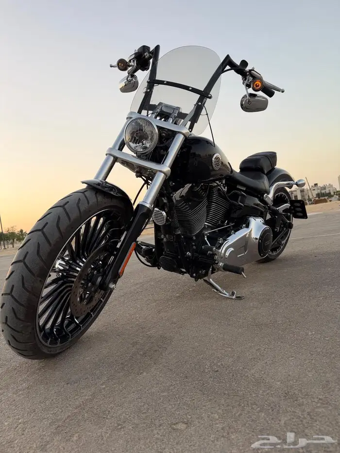 هارلي Breakout بريك اوت 2017 نظيف وممشى قليل 5