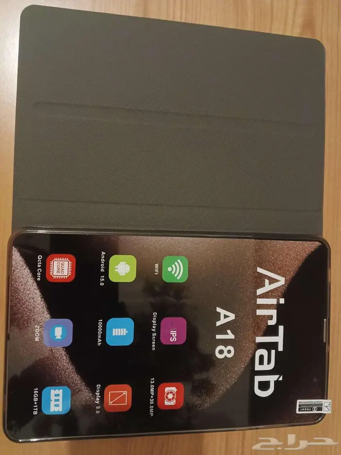 تابلت Air tap A18 مع كيبورد وماوس وقلم وشاحن 2