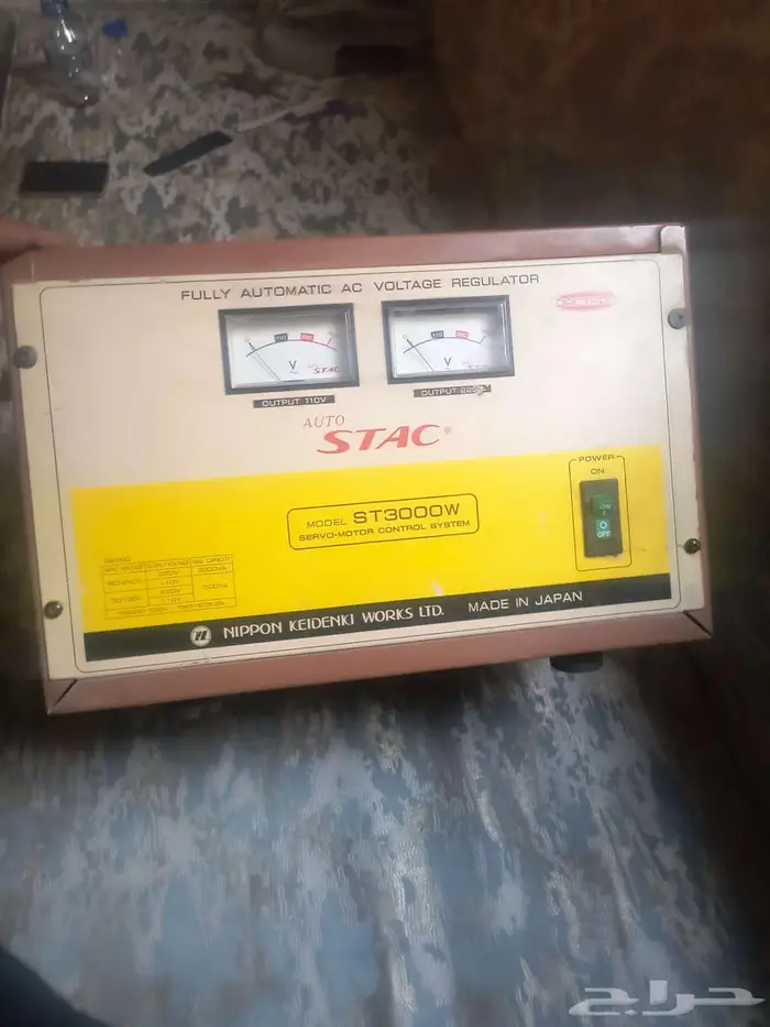 جهاز منظم الكهرباء اوتو ستاك الياباني 0