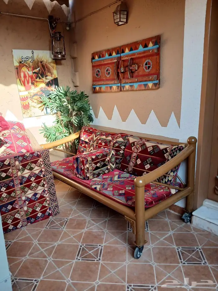 كرسي حوش حديد 0