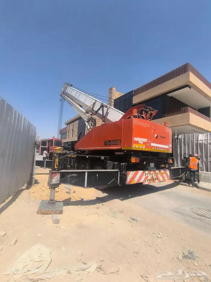 رافعات شوكيه كرين ونش للايجار 2