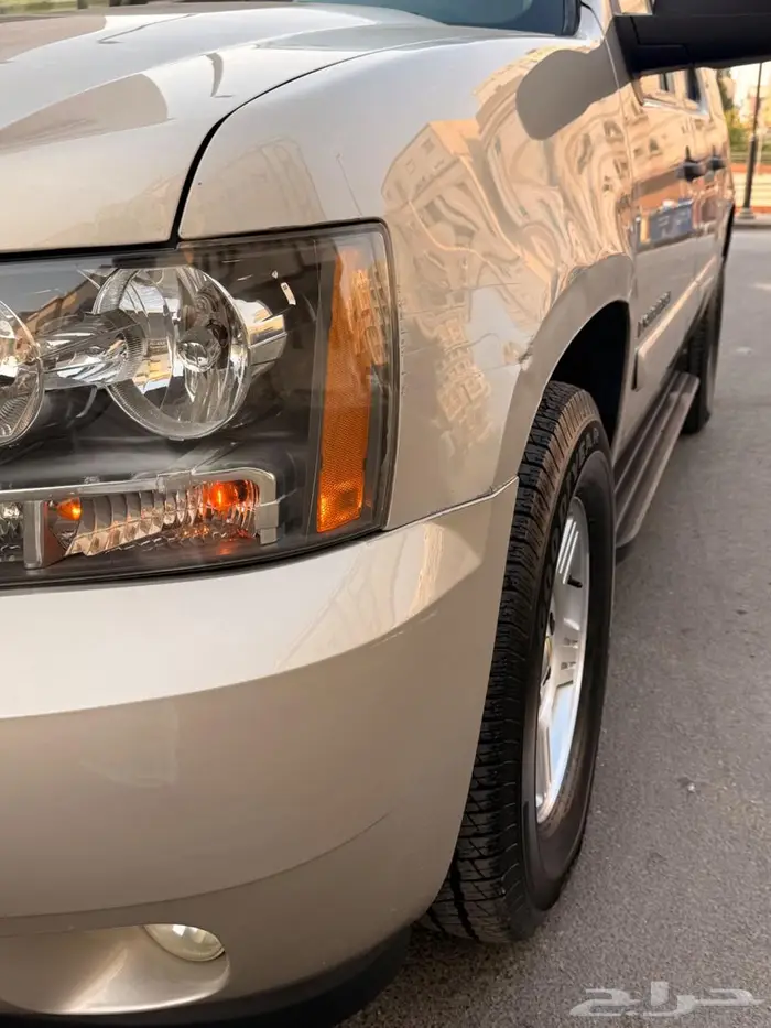 للبيع جمس تاهو سوبربان 2007 ذهبي وكاله 3