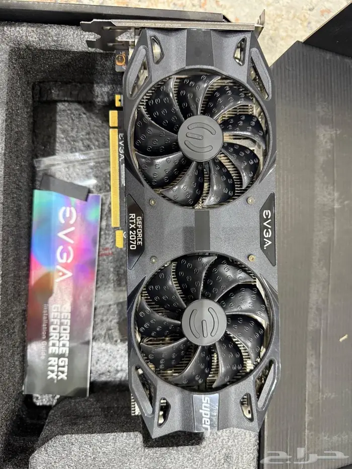 للبيع كرت شاشة RTX2070 EVGA 8 GB 0